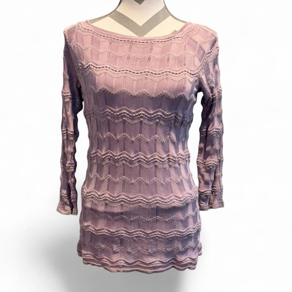 WHBM Purple Knit Sweater